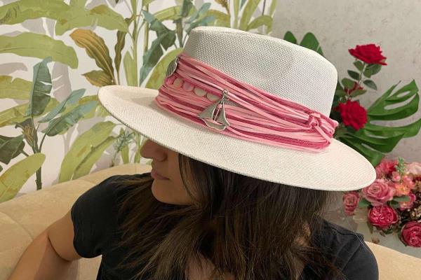 The Pink Waves Hat